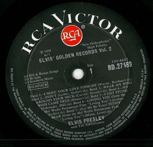 rca 5 golden records